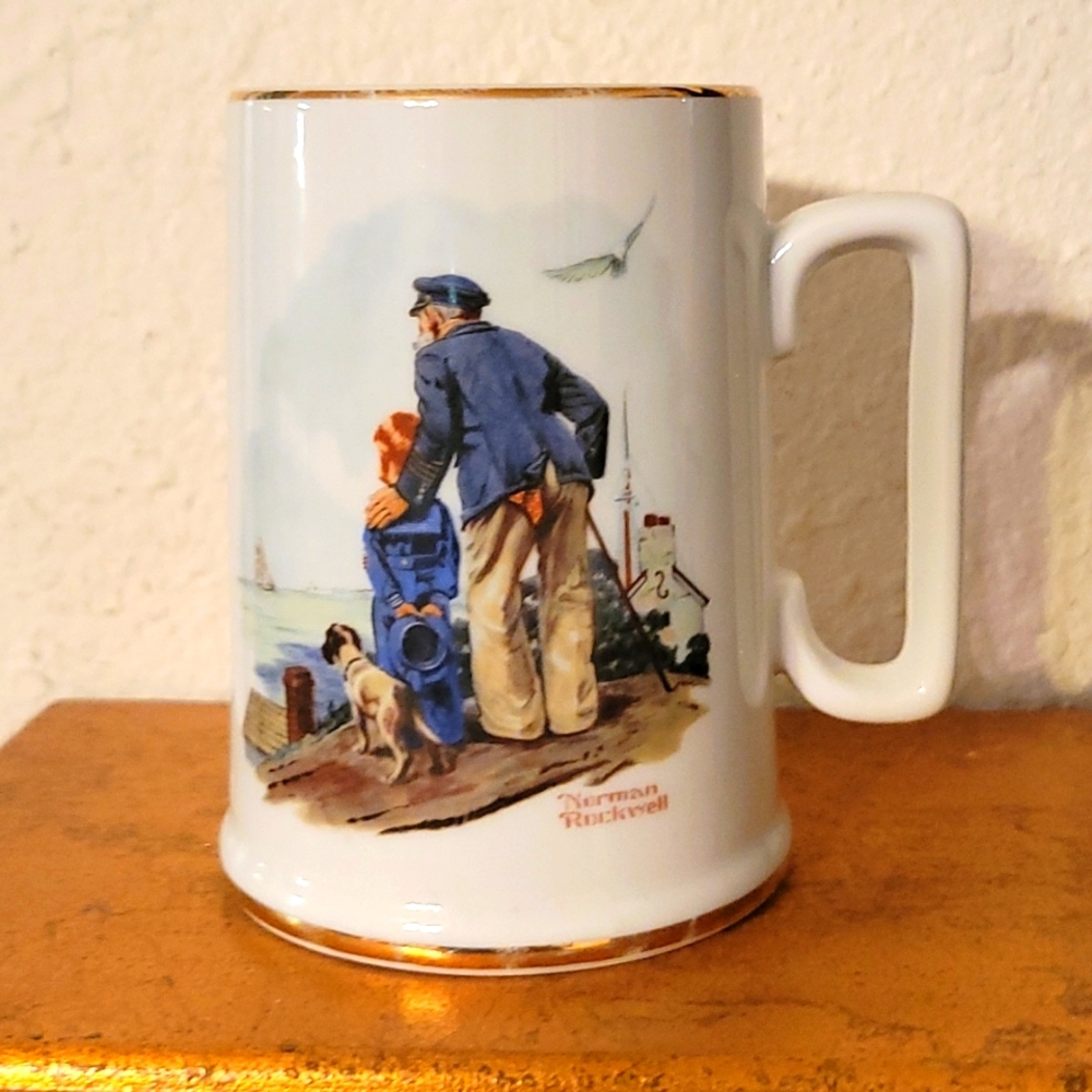 Norman Rockwell mug.